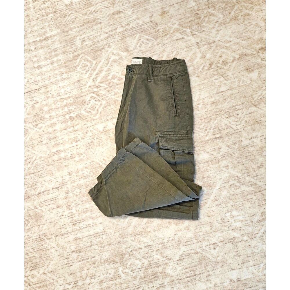 Gap Original Cargo Cotton Pant Olive Green Men's 32X34